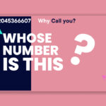 Why is 02045366607 calling?