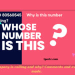 Why did 02080560545 from London call you?