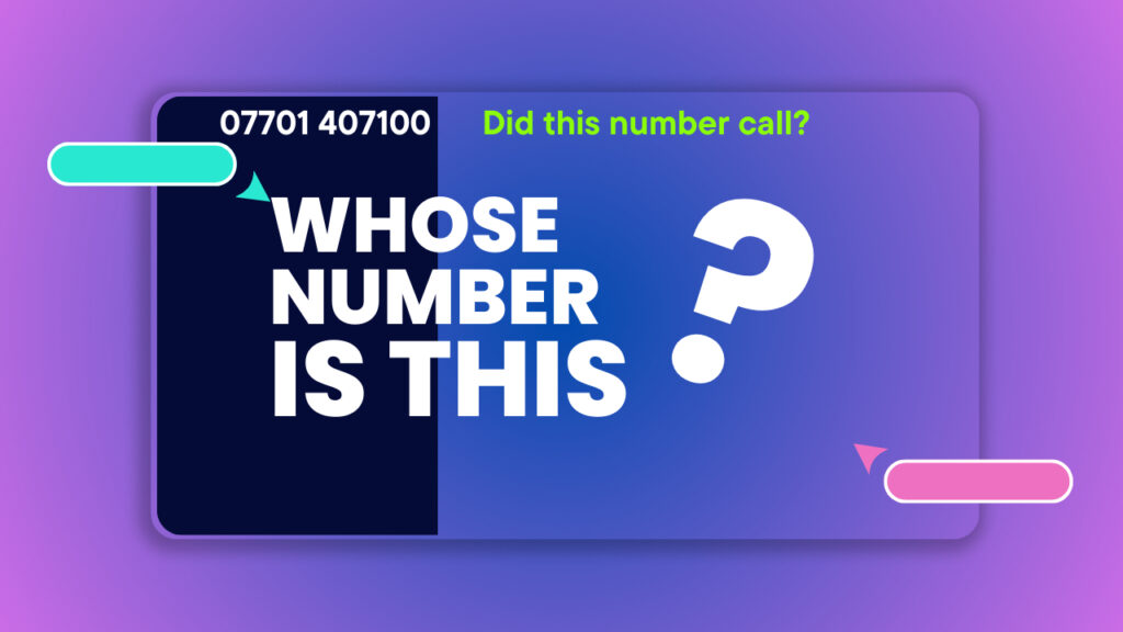 7701407100 whose number is this Did this number call?